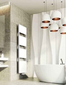 Isan Carme 1543 x 605 mm koupelnový radiátor bílý