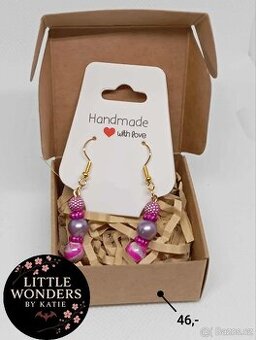 Handmade náušnice 'Záře divů'