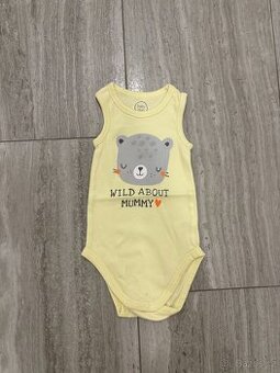 BODY bavlna  žluté UNI