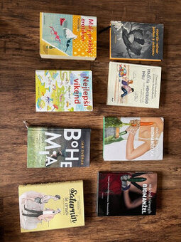 Balík knih českých autorů (Hartl, Svěrák, Viewegh, Landsman)