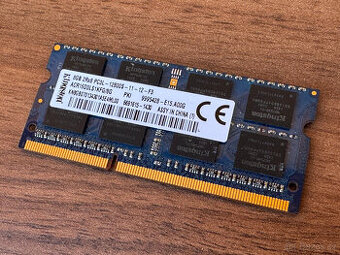 8GB DDR3L 1600 MHz SO-DIMM RAM do notebooku (PC3L-12800S) -