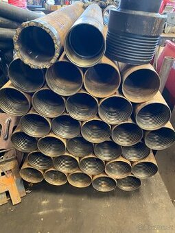 Závitové pažnice studny a vrty, vrtná souprava,vrtné nařadí