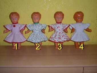 Šatičky pro - na retro panenku "Zuzanku"