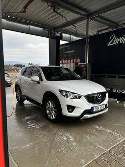 Mazda CX5 2.2 Skyactiv 2014 4x4 v bílé kůži