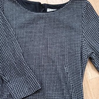 PĚKNÉ ŠATY S TŘÍČTVRTEČNÍM RUKÁVEM VEL. L