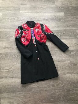 Kabát ve stylu Desigual,vel.XS/S