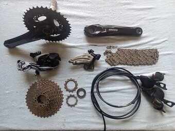Řadící sada 2x10 Shimano