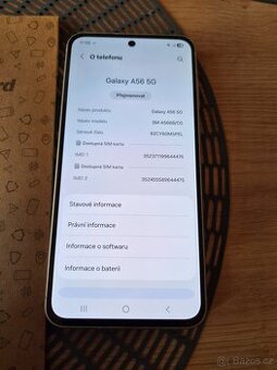 Prodám Samsung galaxy A 56 5G 128GB