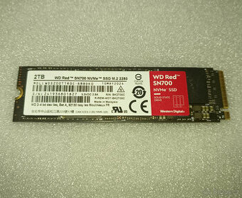 2TB NVMe M.2 2280 WD Red SN700 s endurance 2500 TBW