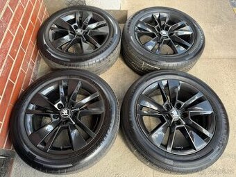 Alu 17" 5x112 škoda TRITON BLACK letní 80% KaroQ TOP