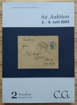 Zahraniční aukční katalog, filatelie
