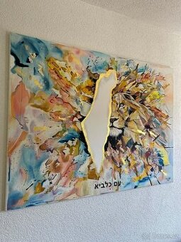 Izrael – sila, viera a nádej 120x90 cm