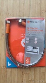 Vodovodní toaletní celonerezová hadice Merabell