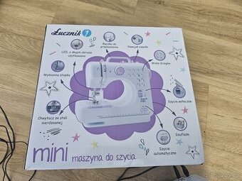 Dětský šicí stroj Lucznik Mini vč. chrániče prstů