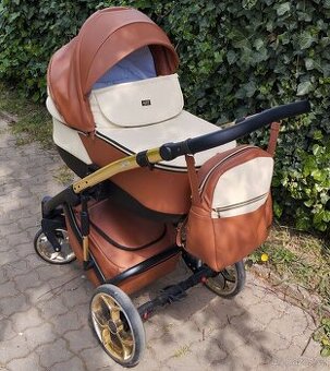 Kočárek Bohemia eco 3v1 Lux Brown/Beige