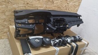 Airbagová sada Škoda Octavia 4, deska lišta odnímatelná
