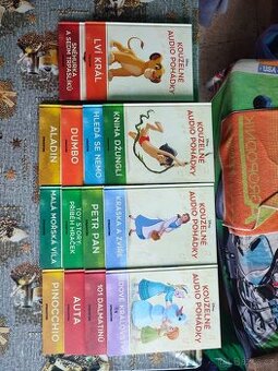 Disney Kouzelné audio pohádky (DeAgostini) – sada 14 knih
