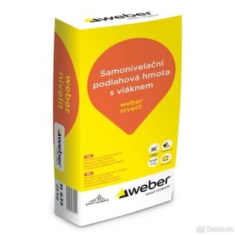 Hmota samonivelační webernivelit 25 kg