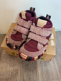 Kožené kotníkové barefoot boty Froddo