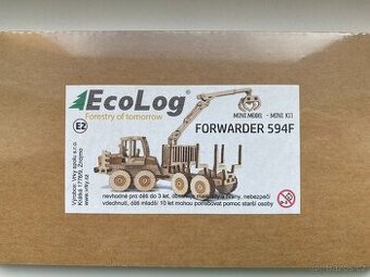 Nový model lesní vyvážečky Forwarder EcoLog 594F k sestavení