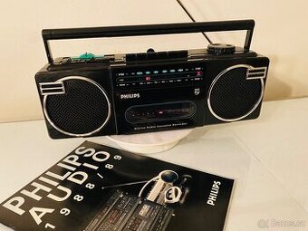 Radiomagnetofon Philips D 8090, rok 1988, REZERVACE