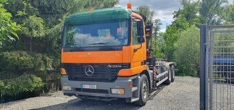 Mercedes Actros 2640 6x4 kontejner s hydraulickou rukou