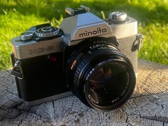 Minolta XG-S + Minolta MD Rokkor 50 mm f/1,7