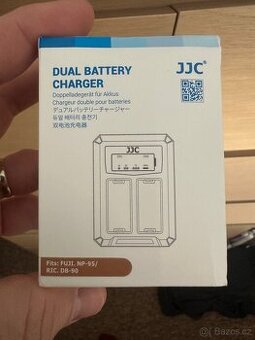 Duální USB-C nabíječka na FUJI NP-95