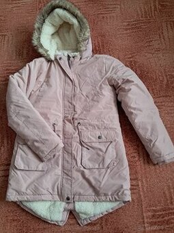 Teplá zimní bunda 146/152