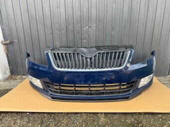 Přední nárazník Škoda Fabia II – kompletní s mlhovkami