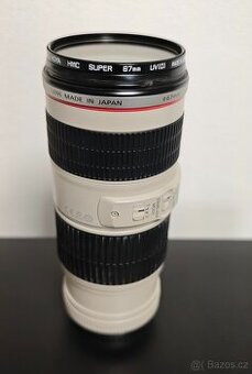 PRODÁM CANON EF 70-200 F/4 USM+ PŘÍSLUŠENSTVÍ