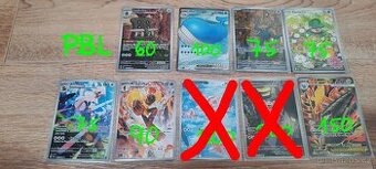 Pokémon karty hity + EX