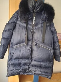 Luxusní péřový kabátek zn. AIRFIELD 44/XL