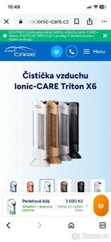 Prodám levně čističku vzduchu - nevhodný dárek 