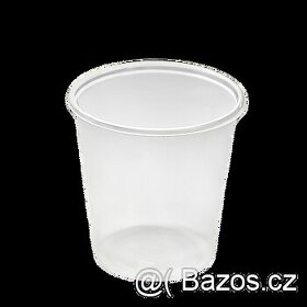 jednorázové nádobí - Plastová miska PP500ml kulatá
