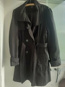 Jarní černý kabát, vel. XXL, zn. Refree - 1