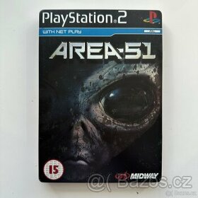 Area 51 steelbook hra pro Playstation 2 PS2