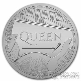 Stříbrná mince QUEEN 2020 Velká Británie 1 oz Stříbro 999 - 1