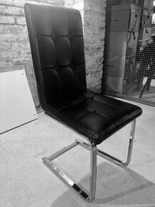 Kancelářská / jídelní židle - umělá kůže - 1