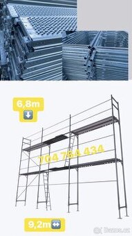 Prodám sadu - rámové Lešení p.p. 63m2/v perfektním stavu.