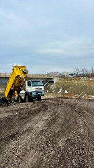 Řidič rozvoz kontejnerů návěs/ tatra 8x8 stavba
