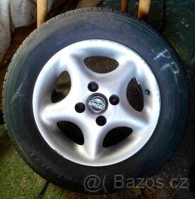 ALU disky MANGELS 4x100 5,5Jx13 ET40 + letní KINGSTAR Firest