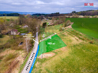 Prodej pozemku k bydlení, 749 m², Anenská Studánka