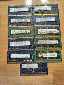 Prodám ramky do notebooků ddr2 ddr3