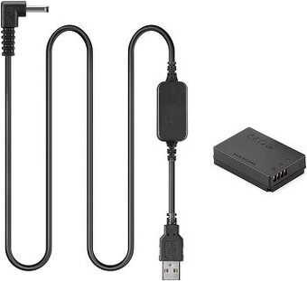 Adaptér Dummy Battery PANASONIC DMW-DCC8 BLC12 kabel pro USB