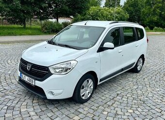 Dacia Lodgy 1.6 MPi 80 kW + LPG, 1. majitel, ČR
