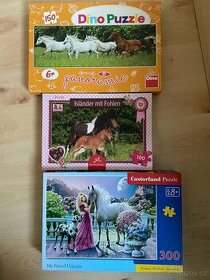 Puzzle koně