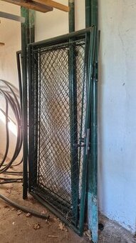Zahradni branka, PVC+plast, zelena, sleva 70%