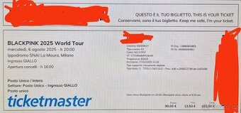 Blackpink koncert- Milano