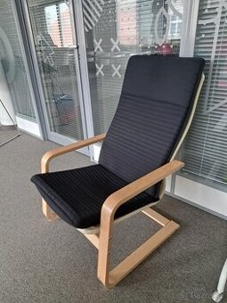 Křeslo Ikea POÄNG černé